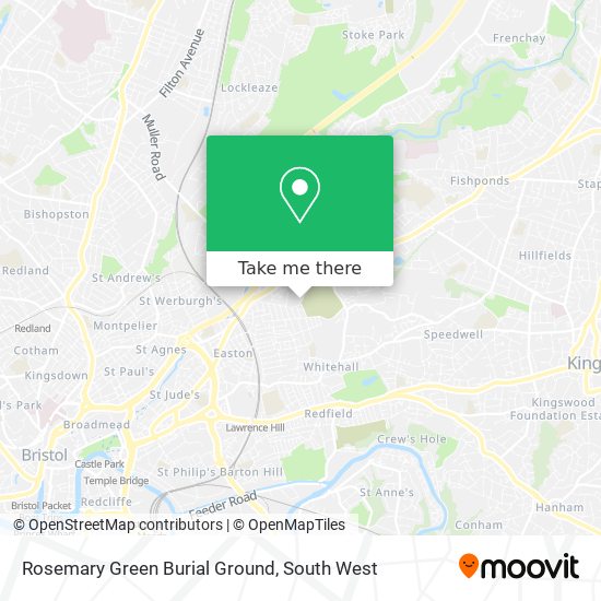 Rosemary Green Burial Ground map
