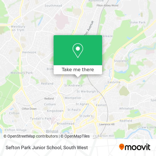 Sefton Park Junior School map