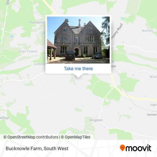 Bucknowle Farm map