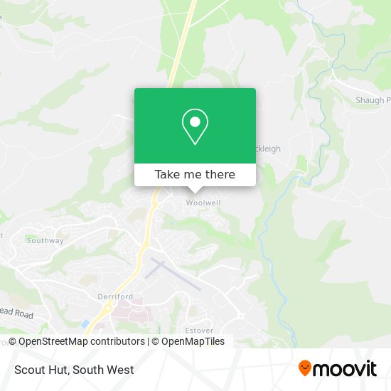 Scout Hut map
