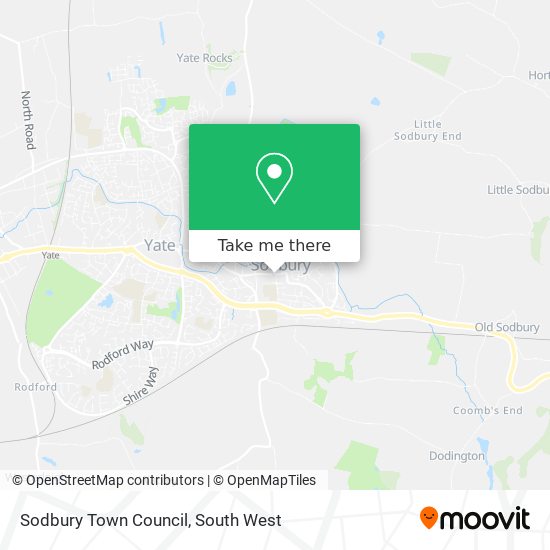 Sodbury Town Council map