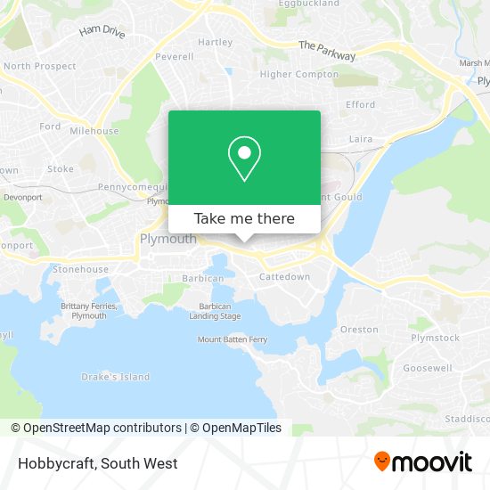 Hobbycraft map