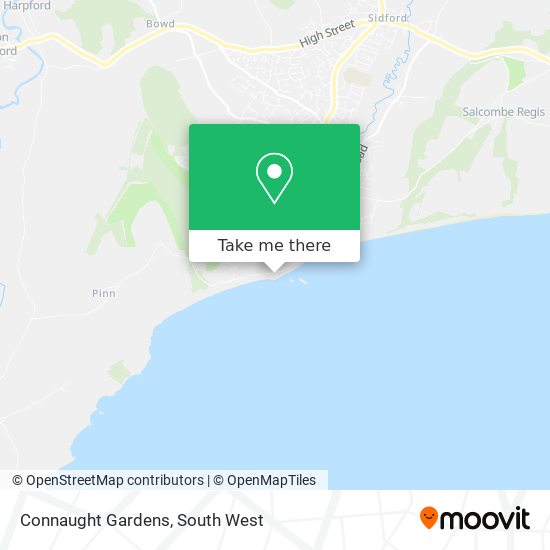 Connaught Gardens map