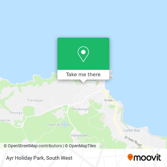 Ayr Holiday Park map