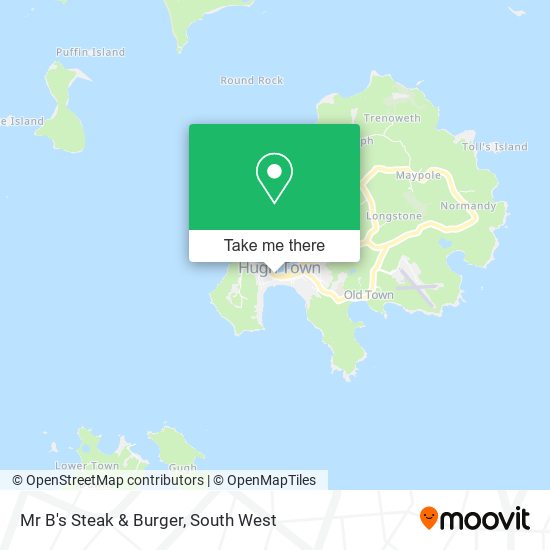 Mr B's Steak & Burger map