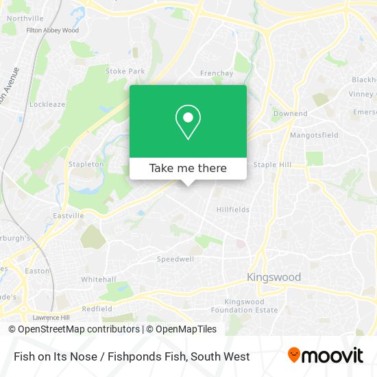 Fish on Its Nose / Fishponds Fish map