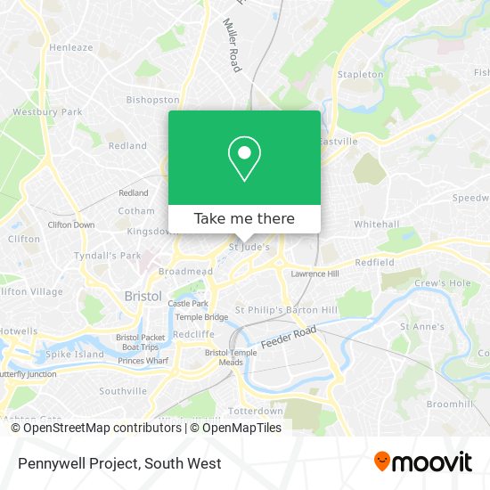 Pennywell Project map