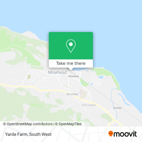 Yarde Farm map