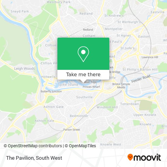 The Pavilion map