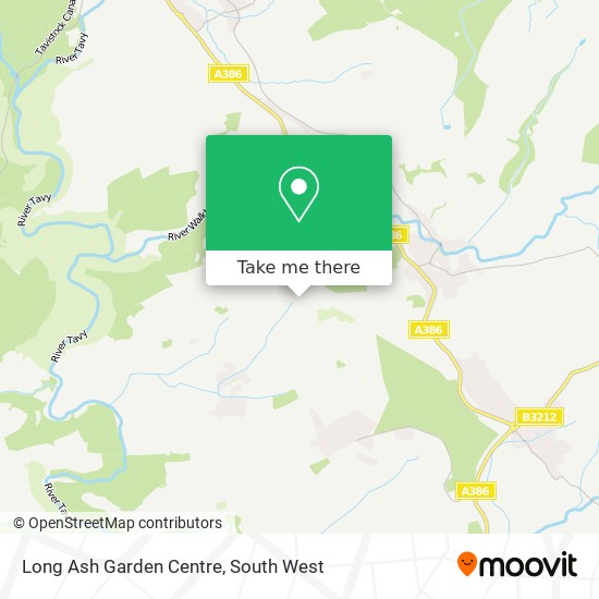 Long Ash Garden Centre map