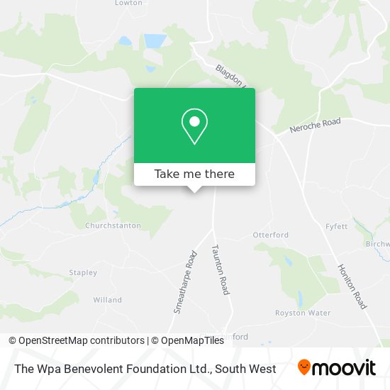 The Wpa Benevolent Foundation Ltd. map