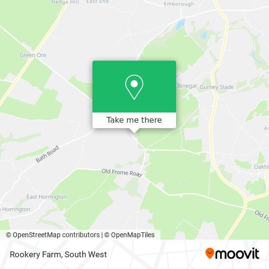 Rookery Farm map