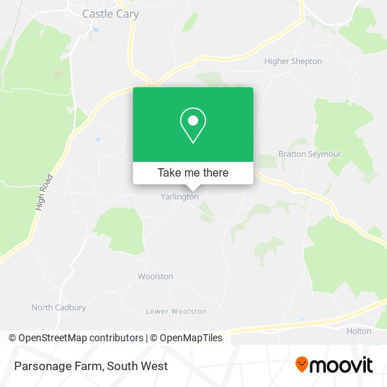 Parsonage Farm map