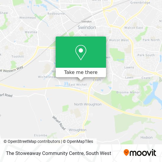 The Stoweaway Community Centre map