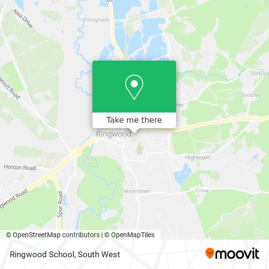 Ringwood School map