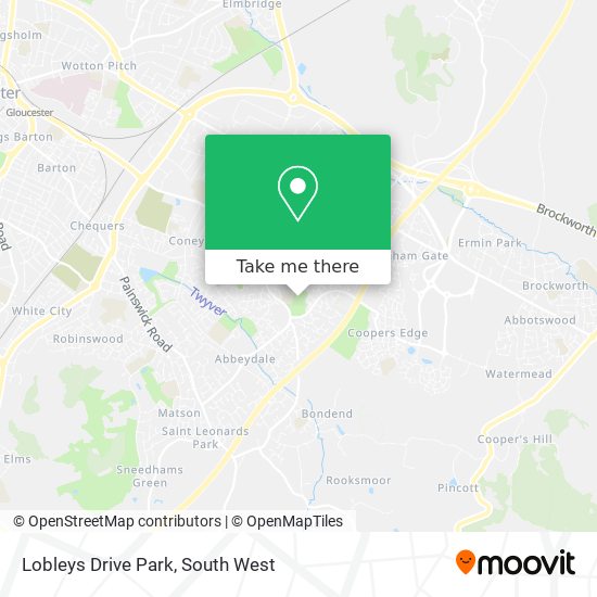 Lobleys Drive Park map