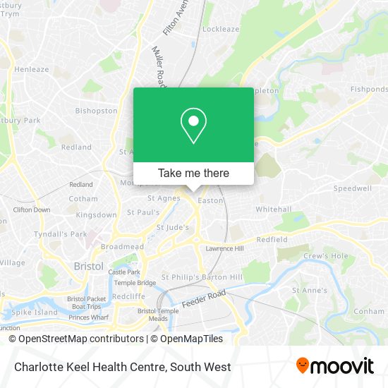 Charlotte Keel Health Centre map