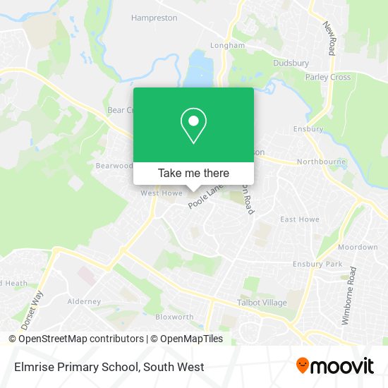 Elmrise Primary School map