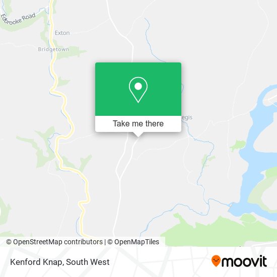 Kenford Knap map