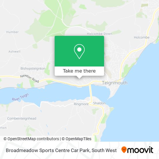 Broadmeadow Sports Centre Car Park map