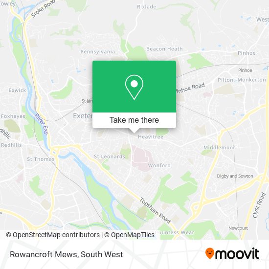 Rowancroft Mews map