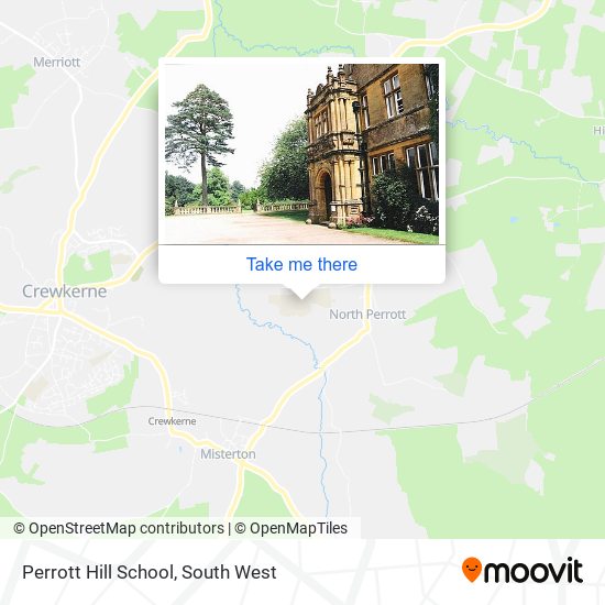 Perrott Hill School map