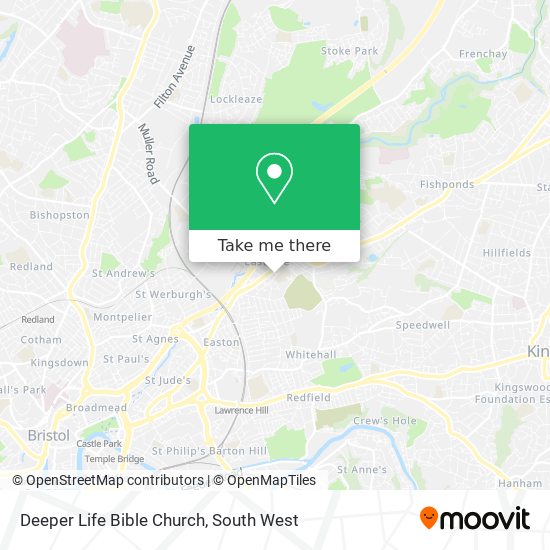 Deeper Life Bible Church map