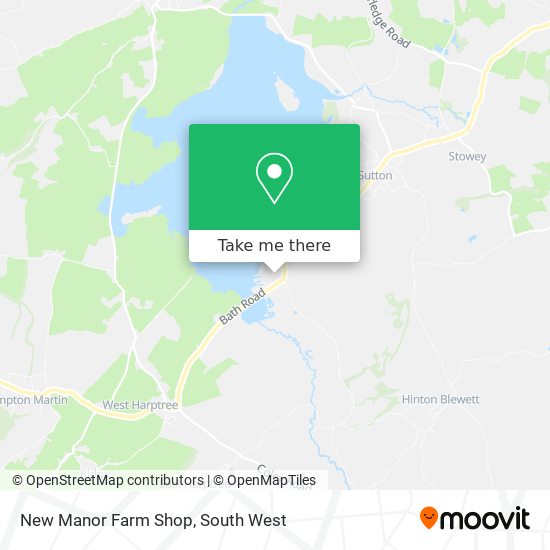 New Manor Farm Shop map