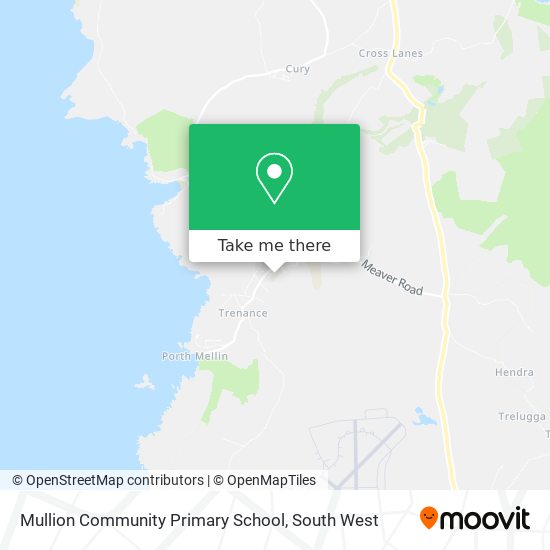 Mullion Community Primary School map