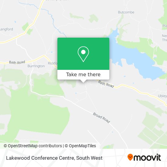 Lakewood Conference Centre map