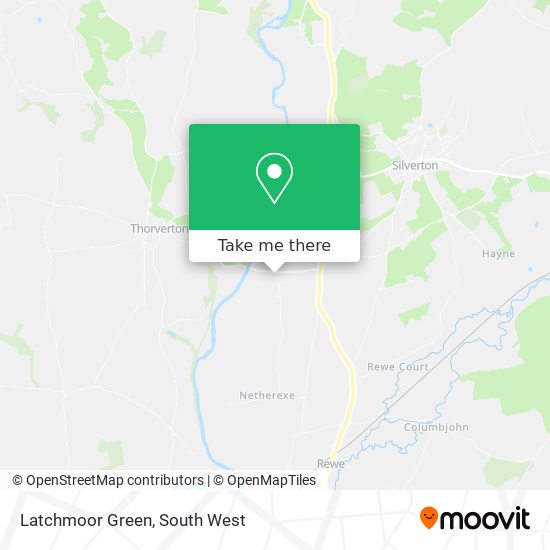 Latchmoor Green map