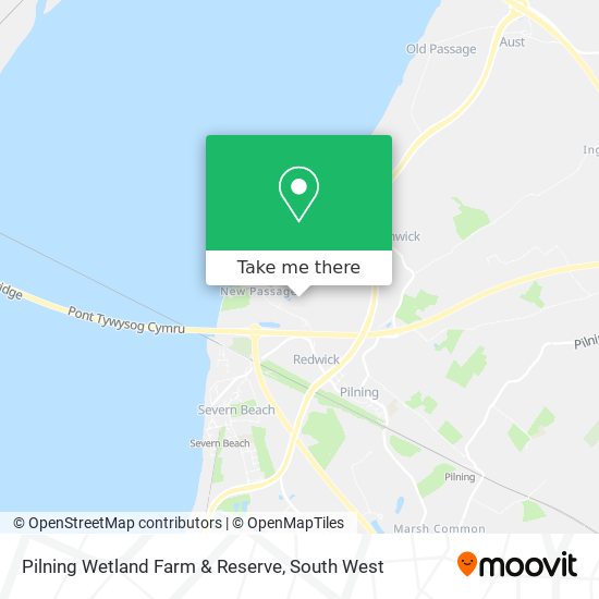 Pilning Wetland Farm & Reserve map