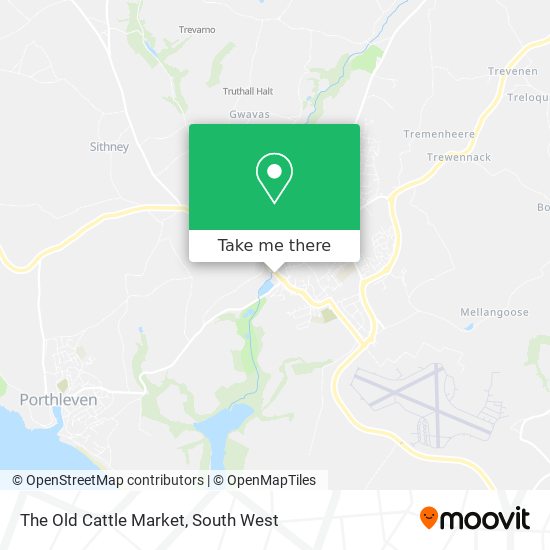 The Old Cattle Market map