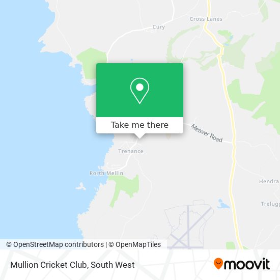 Mullion Cricket Club map