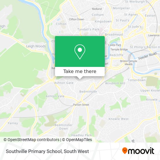 Southville Primary School map