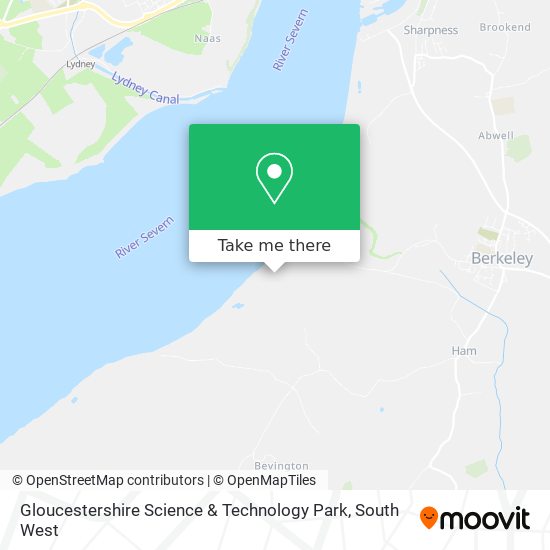 Gloucestershire Science & Technology Park map