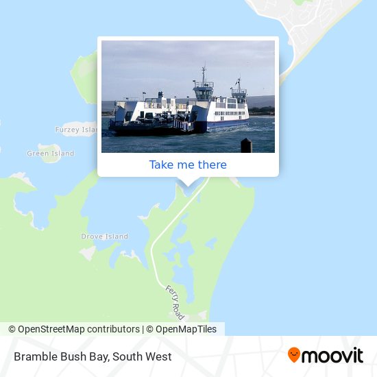 Bramble Bush Bay map