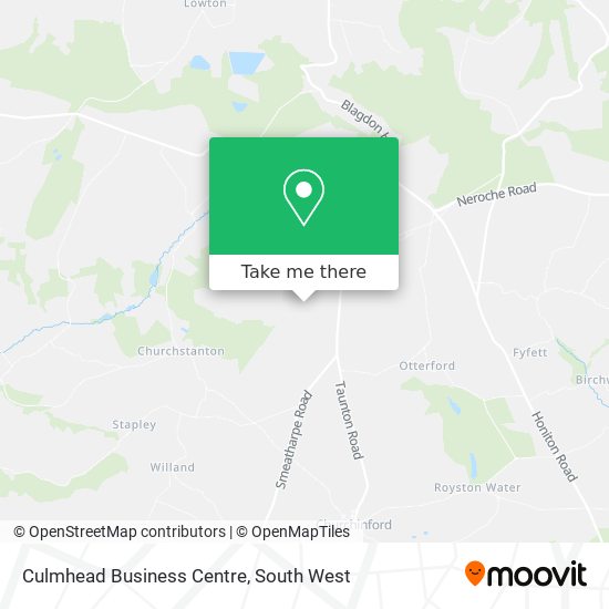Culmhead Business Centre map