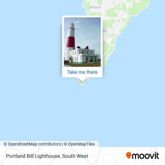 Portland Bill Lighthouse map