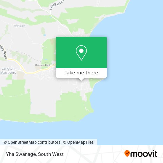 Yha Swanage map