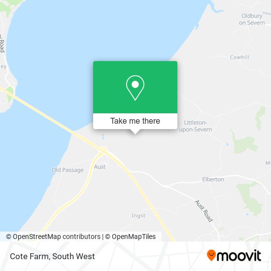 Cote Farm map