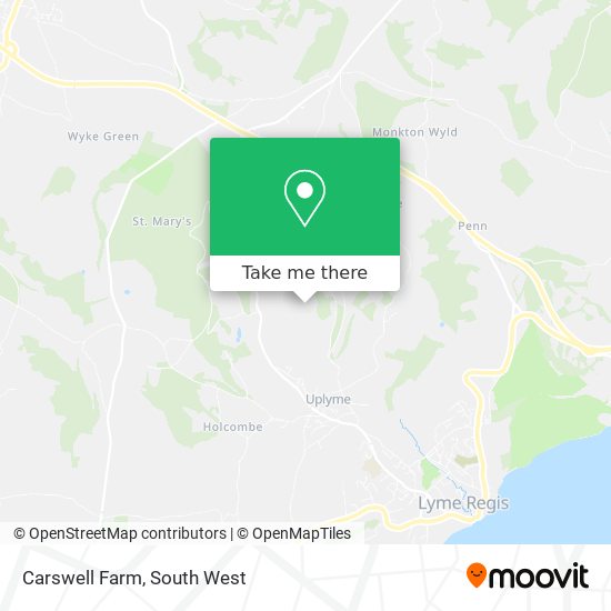 Carswell Farm map