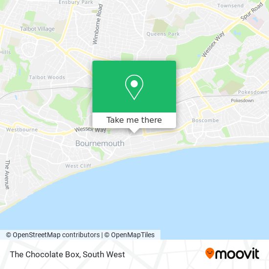 The Chocolate Box map