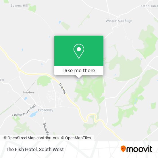 The Fish Hotel map