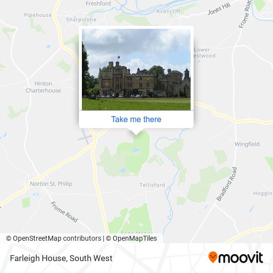 Farleigh House map
