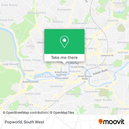 Popworld map