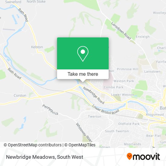 Newbridge Meadows map