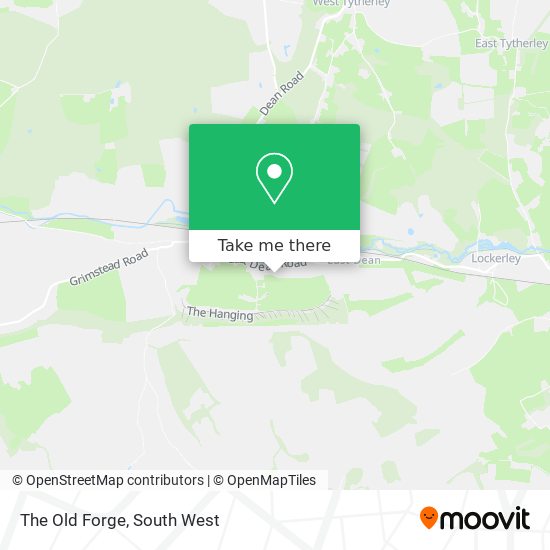 The Old Forge map