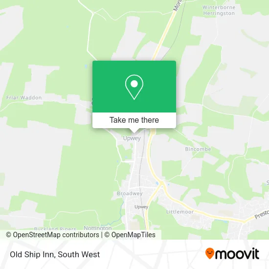 Old Ship Inn map