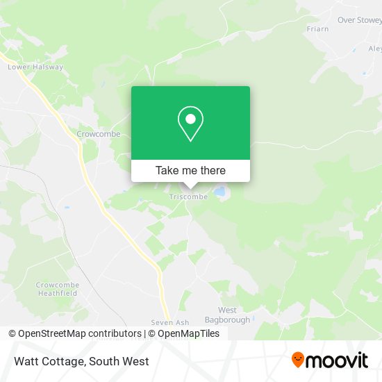 Watt Cottage map